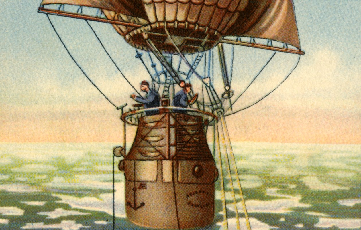 Andrées arktická expedice balónem, 1897, 1932. od Unbekannt
