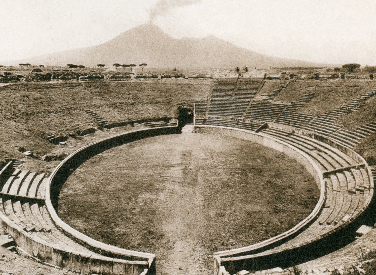 Anfiteatro, Pompeje, Itálie, 1900 od Unbekannt