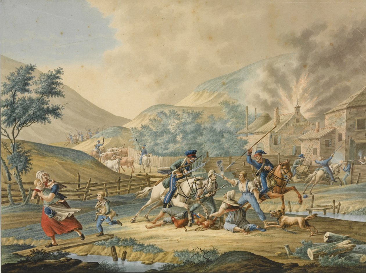 Anglo-ruská invaze do Holandska v roce 1799 od Unbekannt
