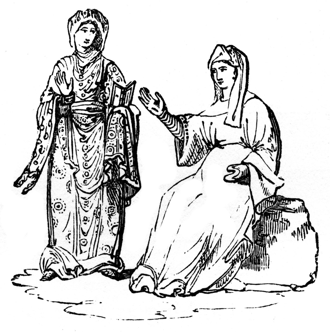 Anglosaský kostým, 1910 od Unbekannt