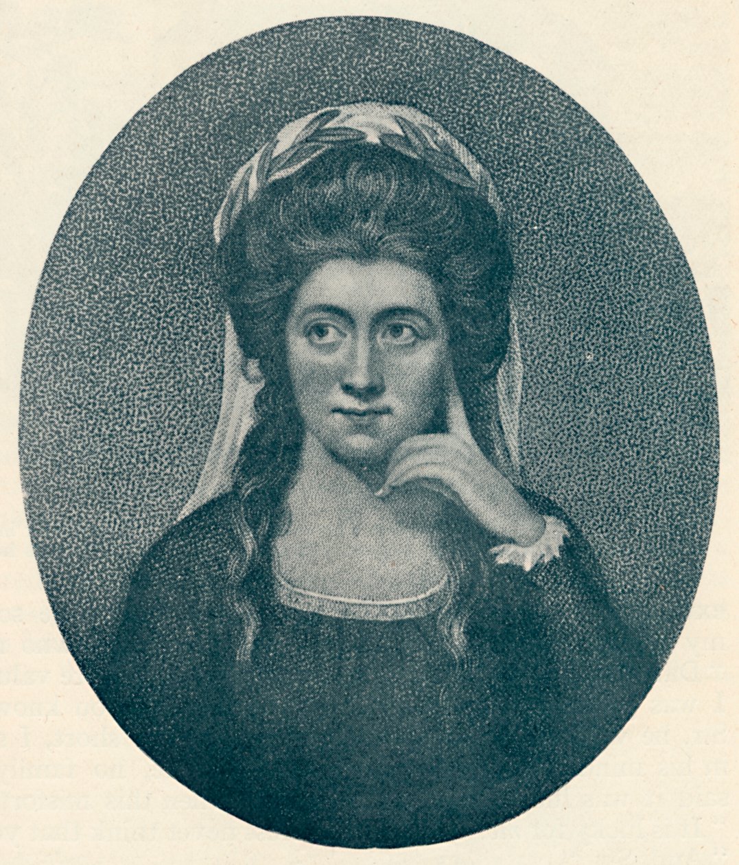 Anna Seward nar. 1747, zemř. 1809, 1907 od Unbekannt
