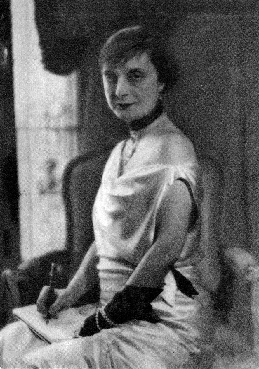 Anna de Noailles, francouzský spisovatel, 1930 od Unbekannt