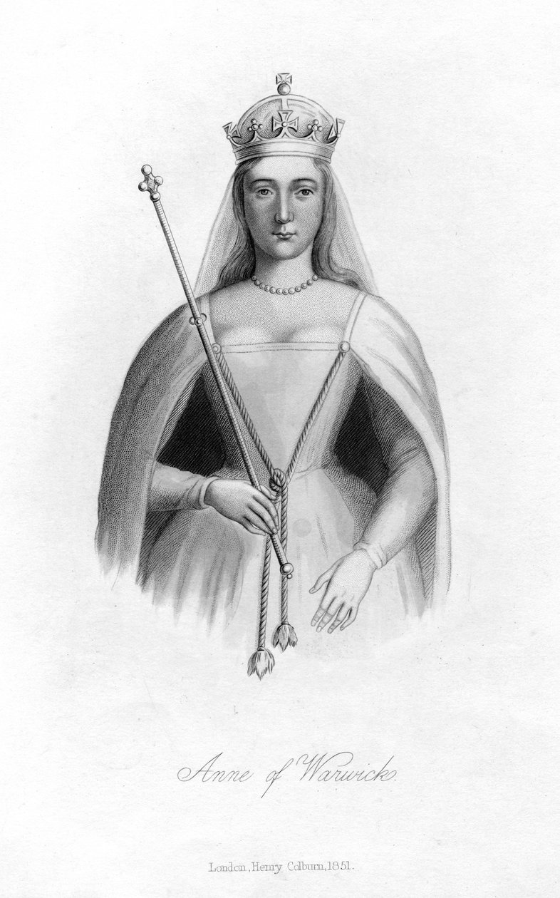 Anne Neville, hraběnka z Warwicku, 1851 od Unbekannt