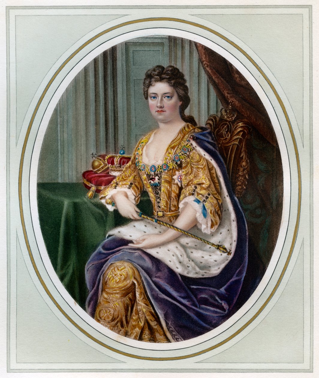 Anna, královna Velké Británie, 1702-1714 1906 od Unbekannt