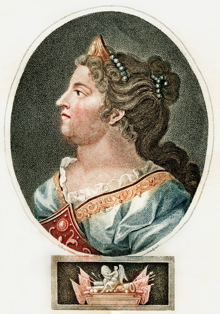 Anne, královna Velké Británie, c1796 od Unbekannt