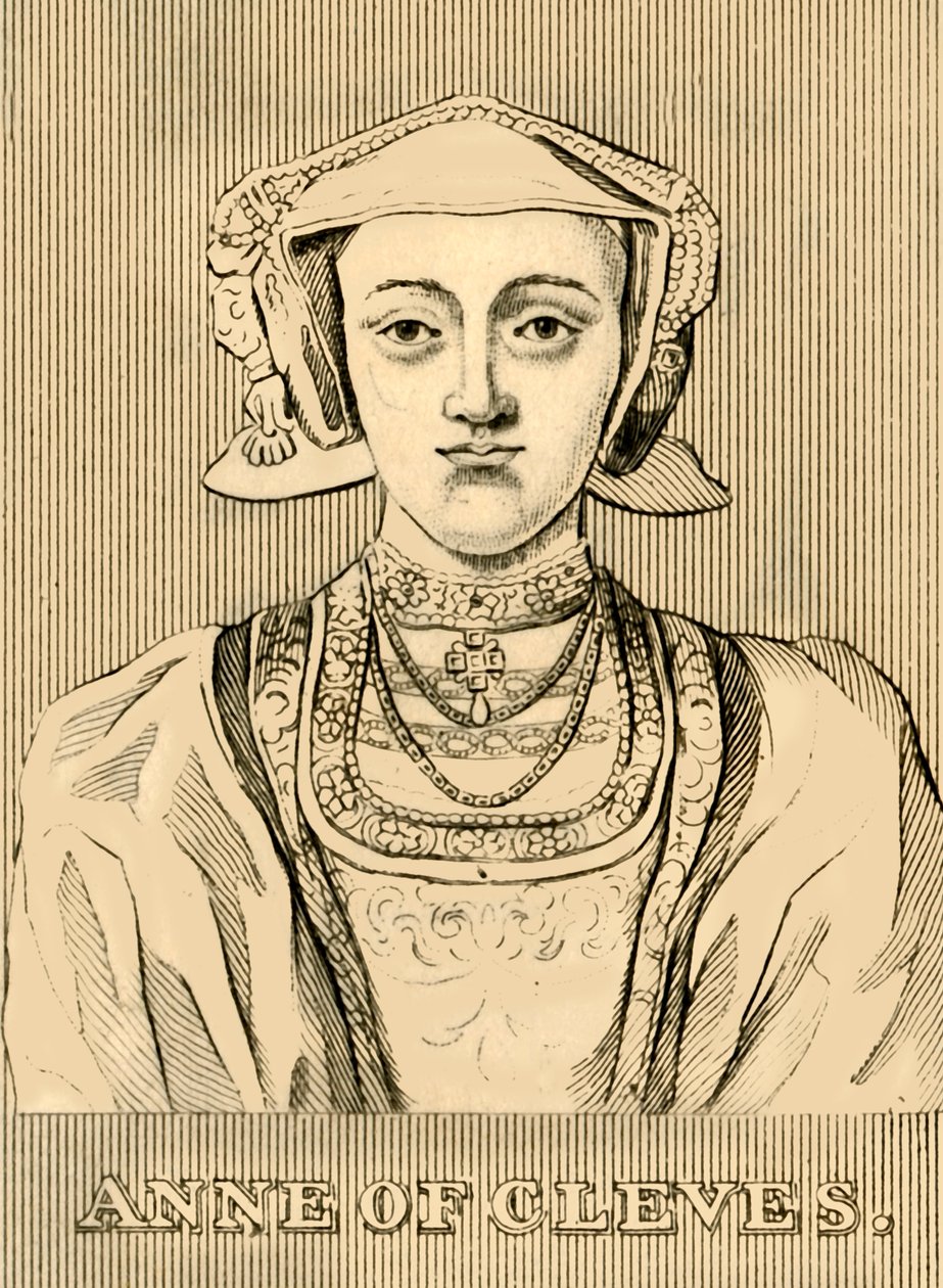 Anna z Cleves, 1515-1557, 1830. od Unbekannt
