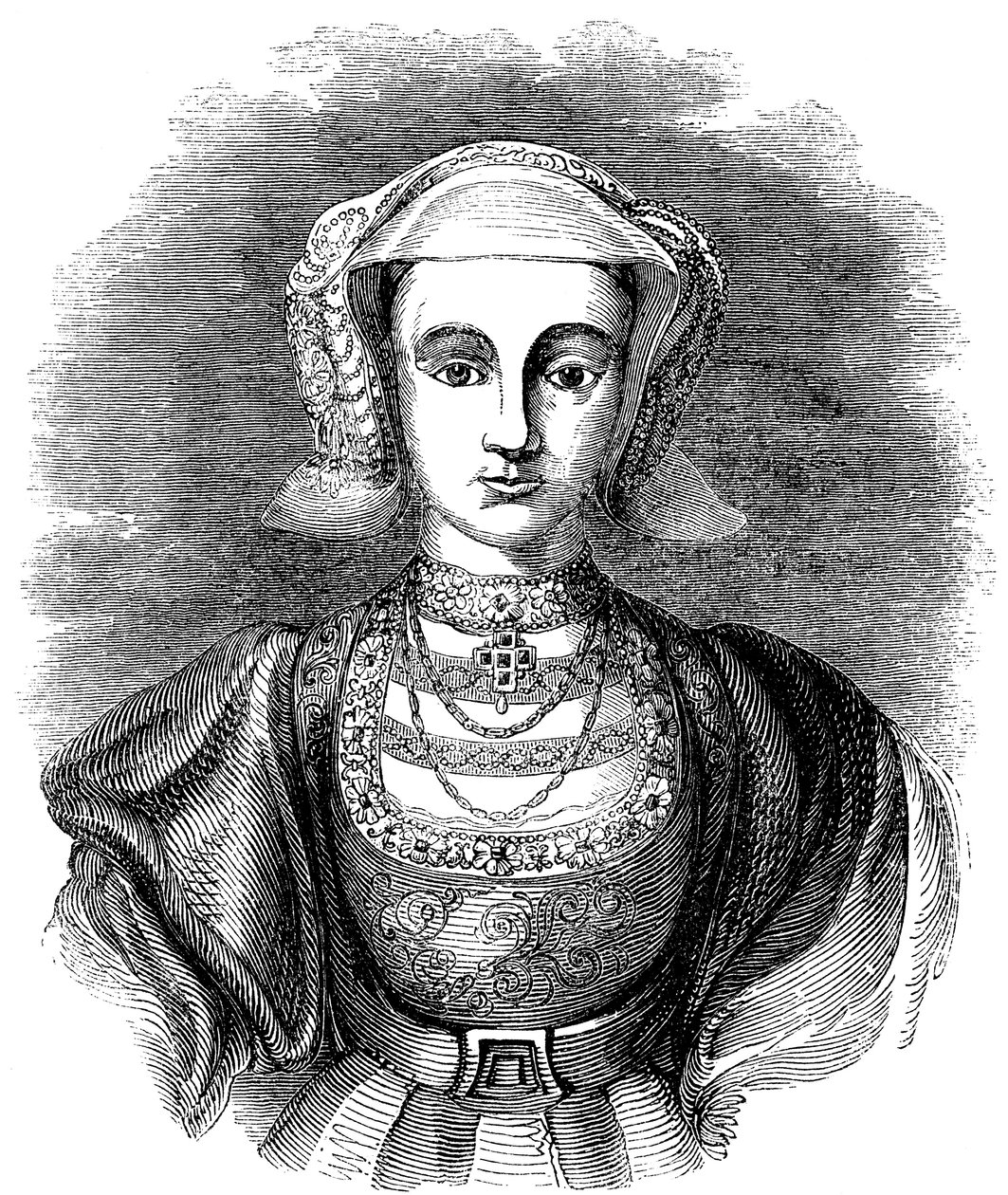 Anna Cleves 1515-1557, čtvrtá manželka Jindřicha VIII z Anglie, 19. od Unbekannt
