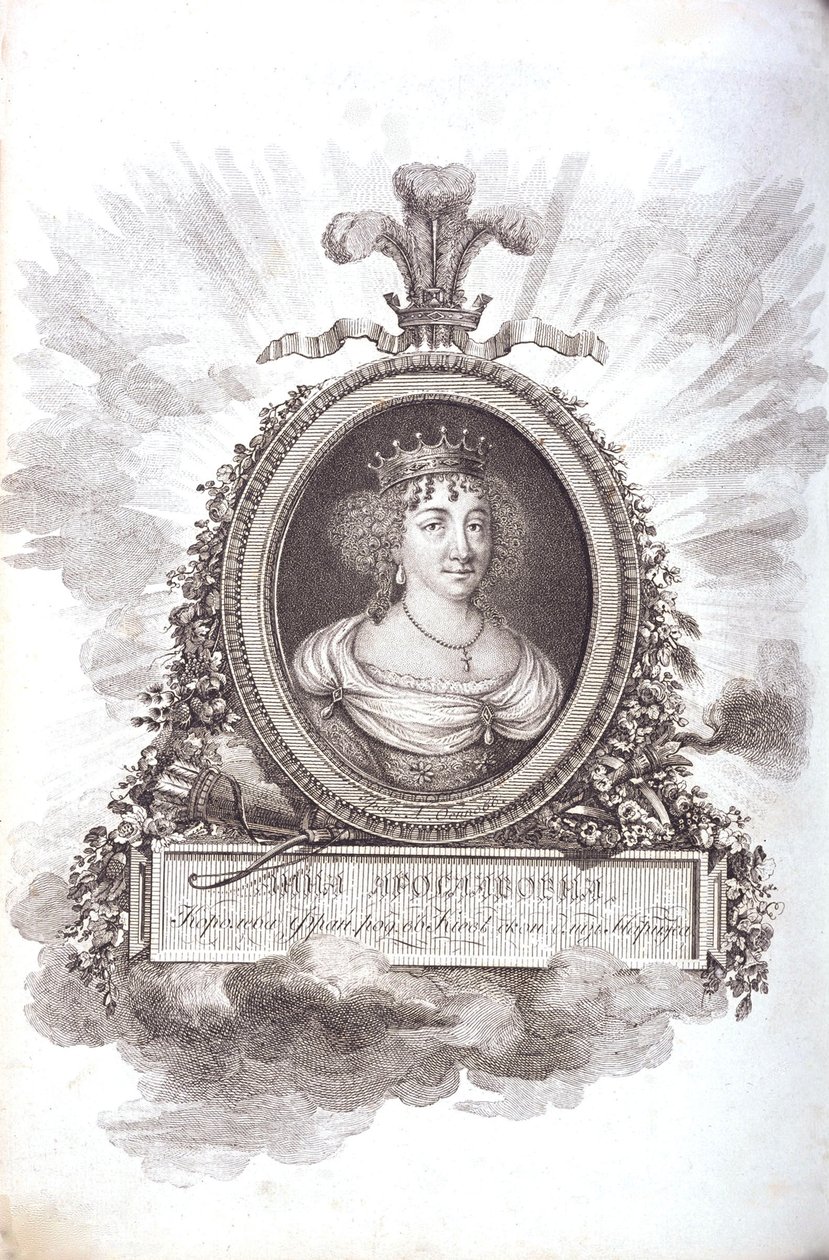Anna Kyjevská Anna Jaroslawna, královna Francie, c. 1805-1810 od Unbekannt