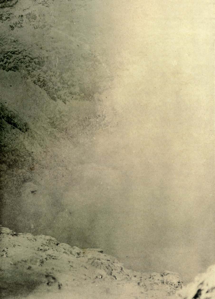 Jiný pohled na kráter Erebus, 1908, 1909. od Unbekannt