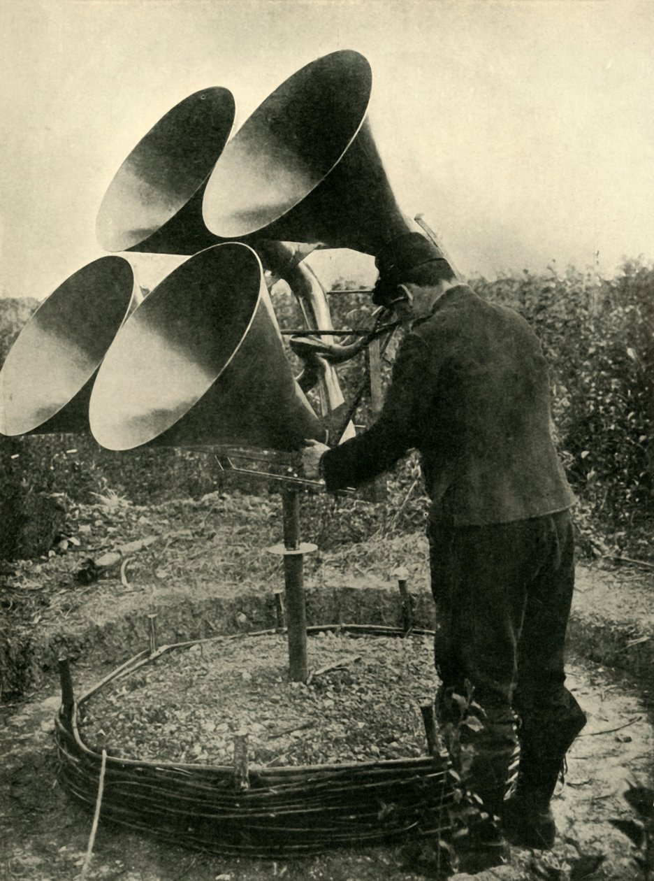 Protiletadlové zařízení, první světová válka, 1914-1918, c1920. od Unbekannt