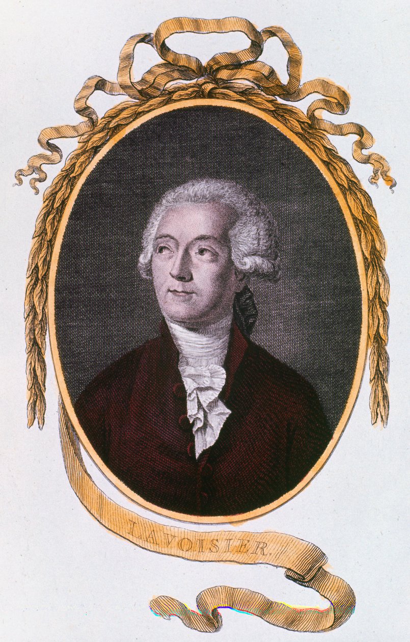 Antoine Laurent Lavoisier, francouzský chemik 18. století, 1801 od Unbekannt
