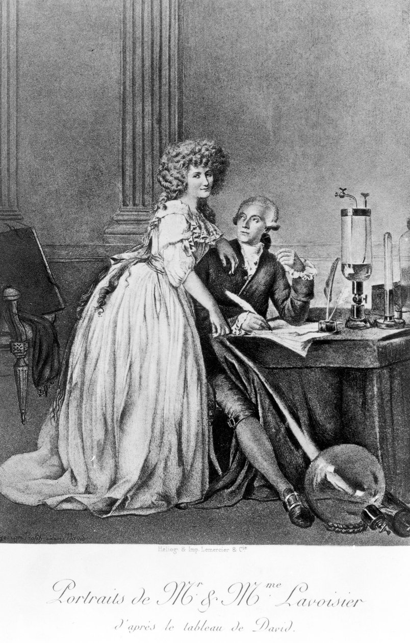 Antoine Lavoisier, francouzský chemik od Unbekannt