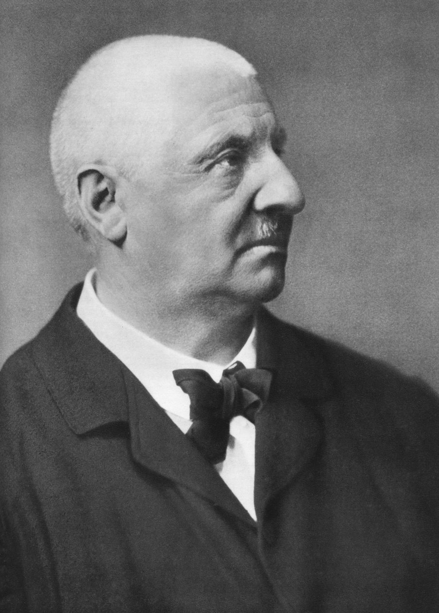 Anton Bruckner 1824-1896, rakouský skladatel známý pro své symfonie, mše a motety od Unbekannt