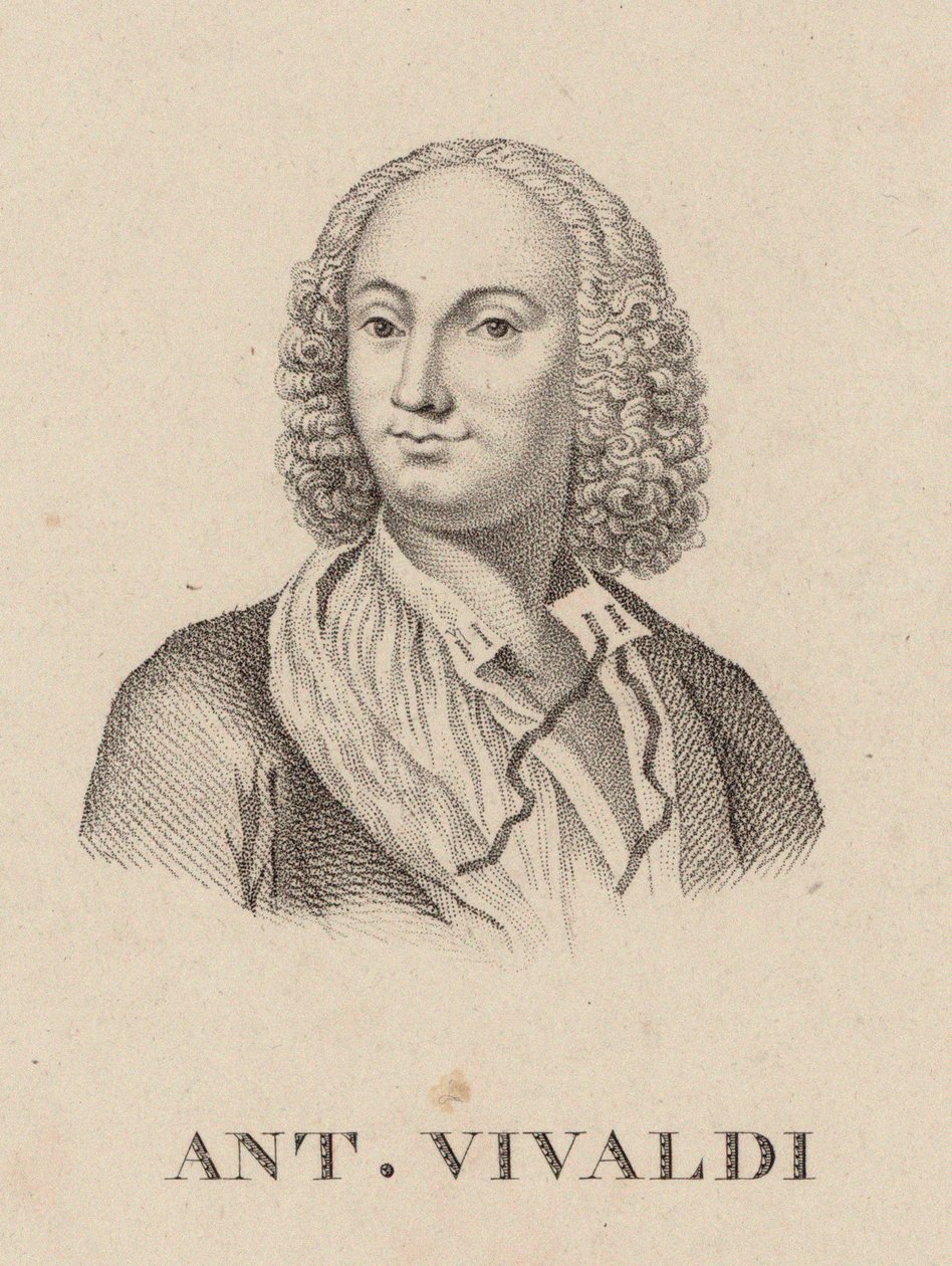 Antonio Vivaldi 1678-1741. od Unbekannt