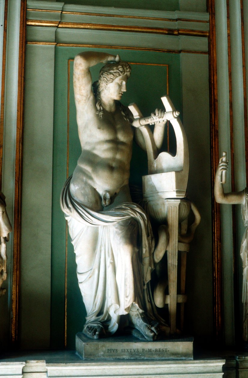 Apollo s lyrou od Unbekannt