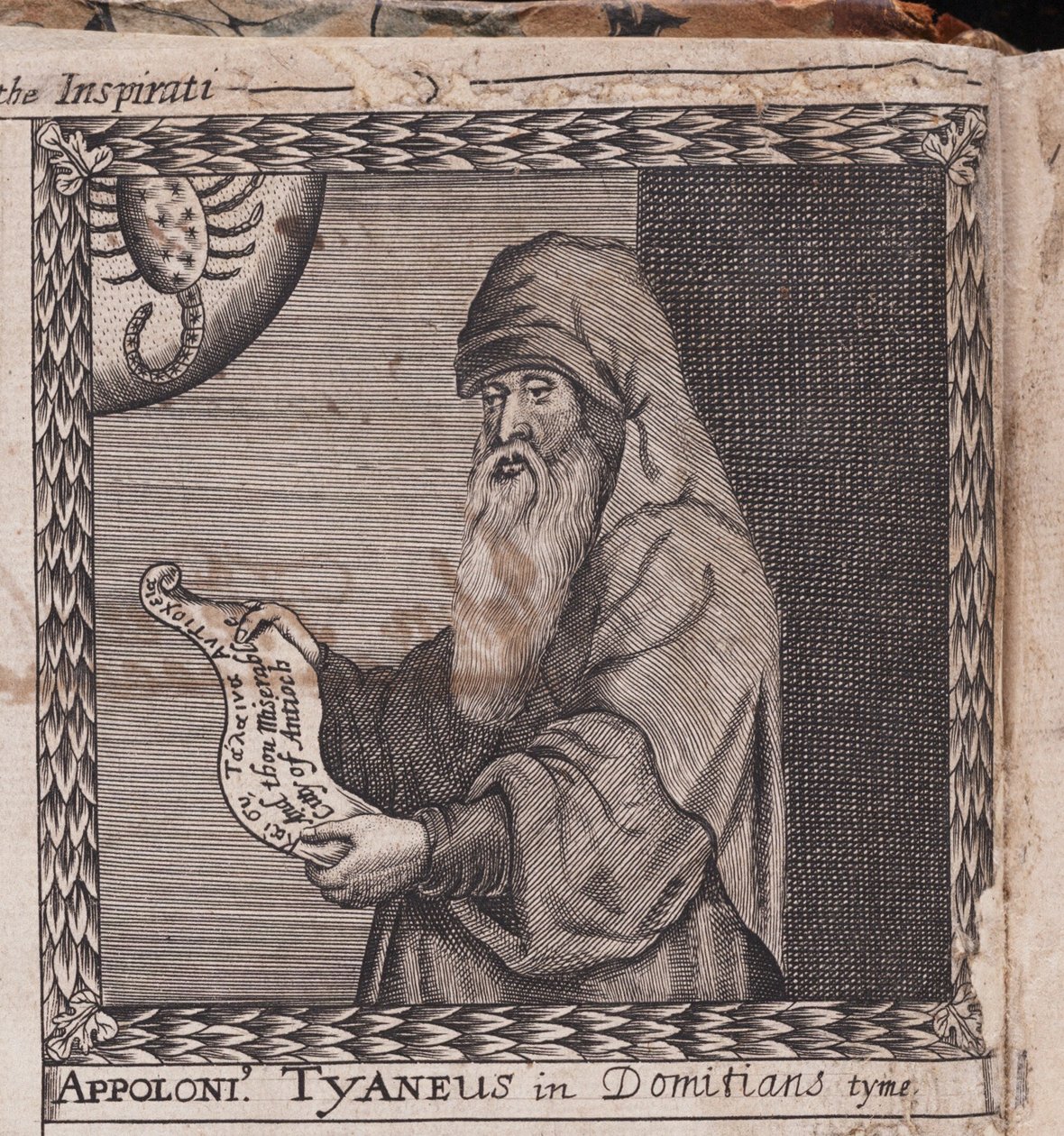 Apollonius z Tyany Z: Řád Inspirati, 1659 od Unbekannt