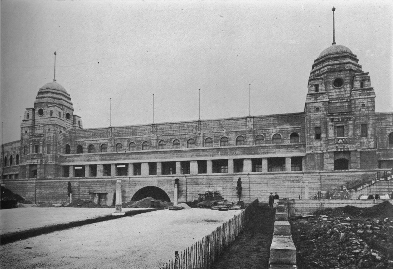 Approach to Wembley Stadium, British Empire Exhibition, London, 1924 od Unbekannt