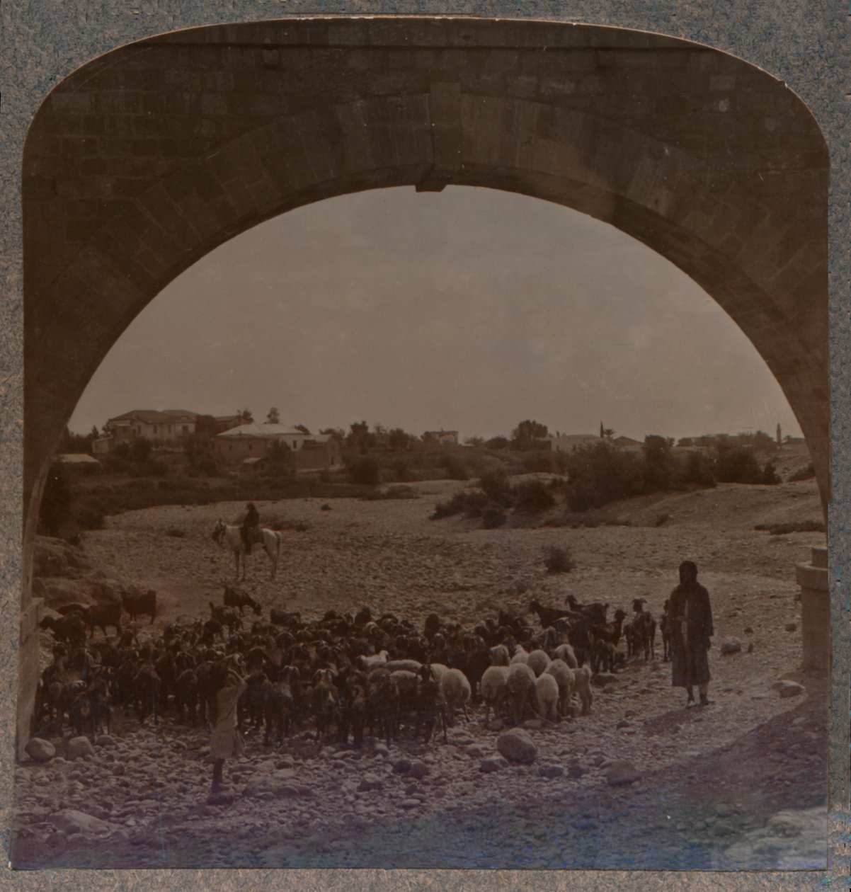 Akvadukt ukazující Jericho přes Arch, c1900 od Unbekannt