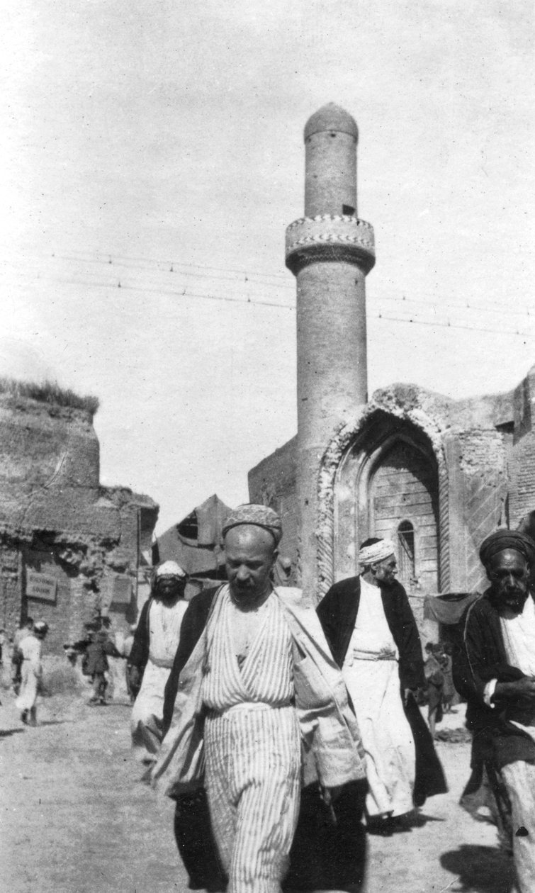 Arabská pouliční scéna, Irák, 1917-1919 od Unbekannt