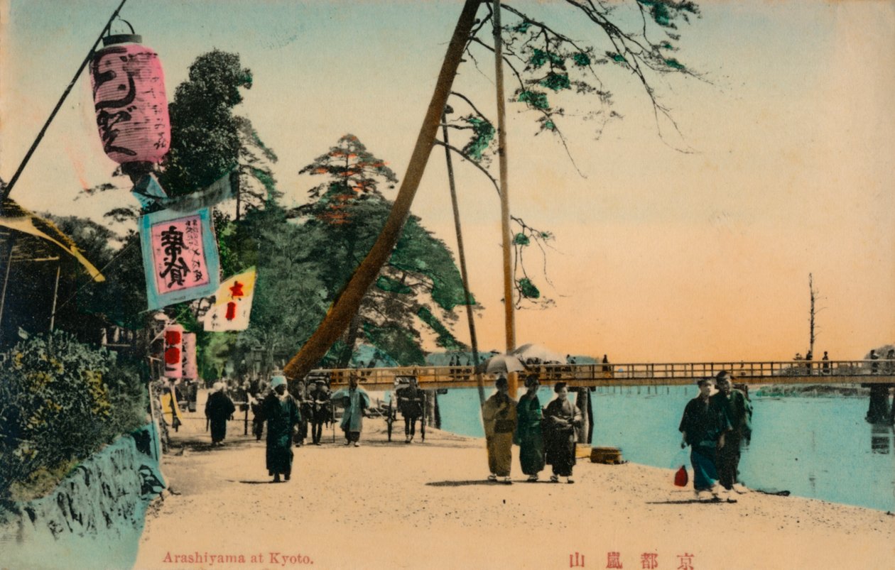 Arashiyama v I a c1900 od Unbekannt