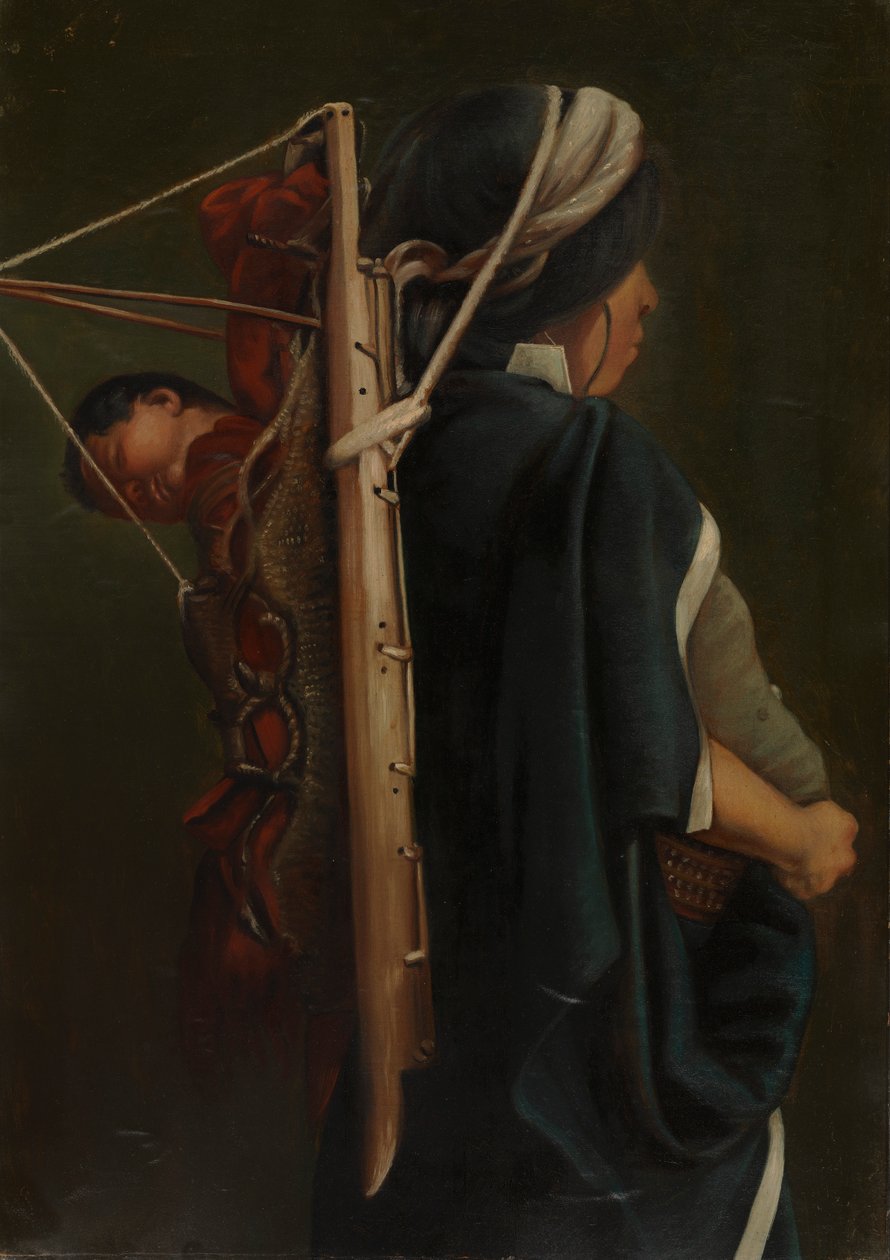 Araucanian Woman, ca. 1890-1892. od Unbekannt