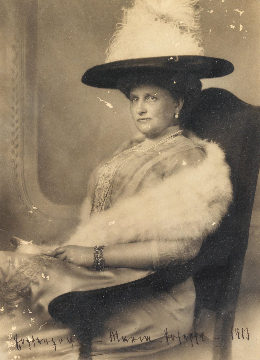 Arcivévodkyně Maria Josepha Rakouska 1867-1944, princezna Saska, 1913. od Unbekannt