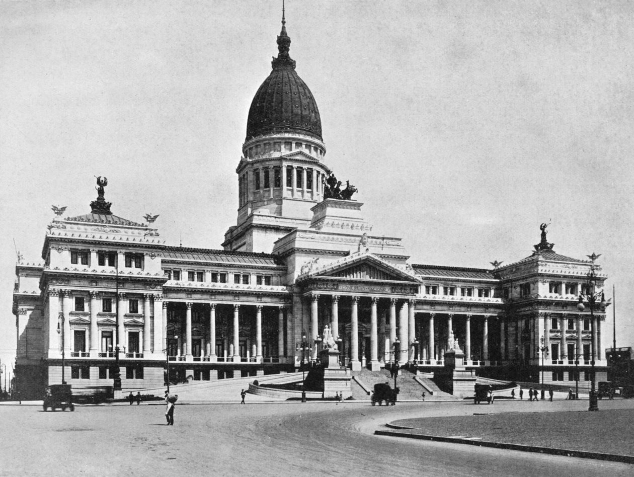 Argentinský kongresový sál, Buenos Aires, Argentina od Unbekannt