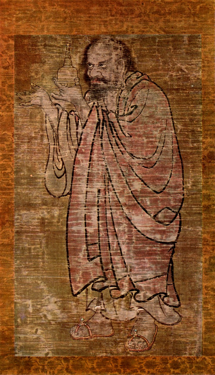 Arhat držící relikviář, Čína, dynastie Song, c960-1279 1925 od Unbekannt
