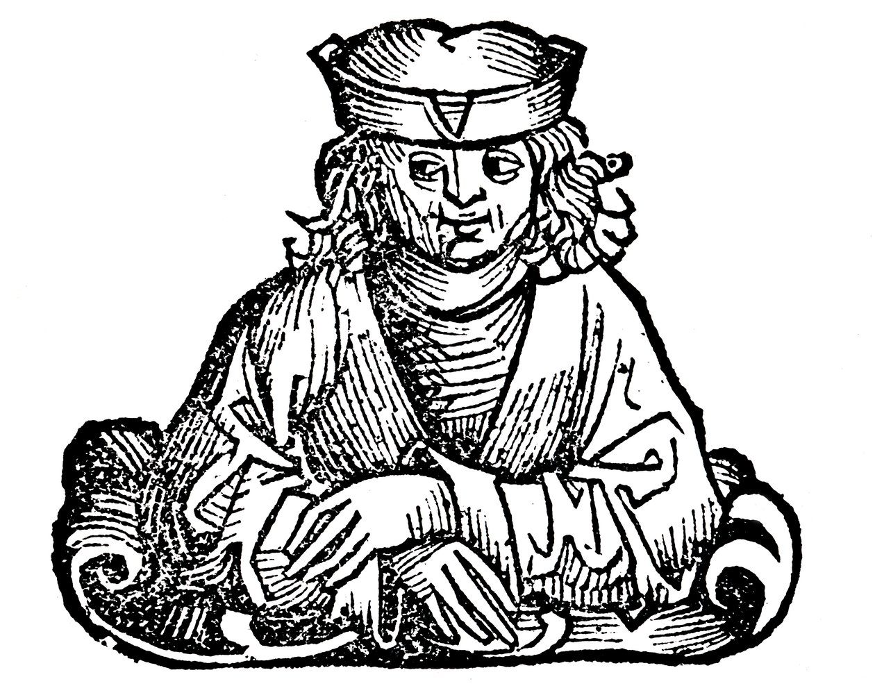 Aristides Spravedlivý c530-c468 př.nl, starověký řecký athénský voják a státník, 1493 od Unbekannt