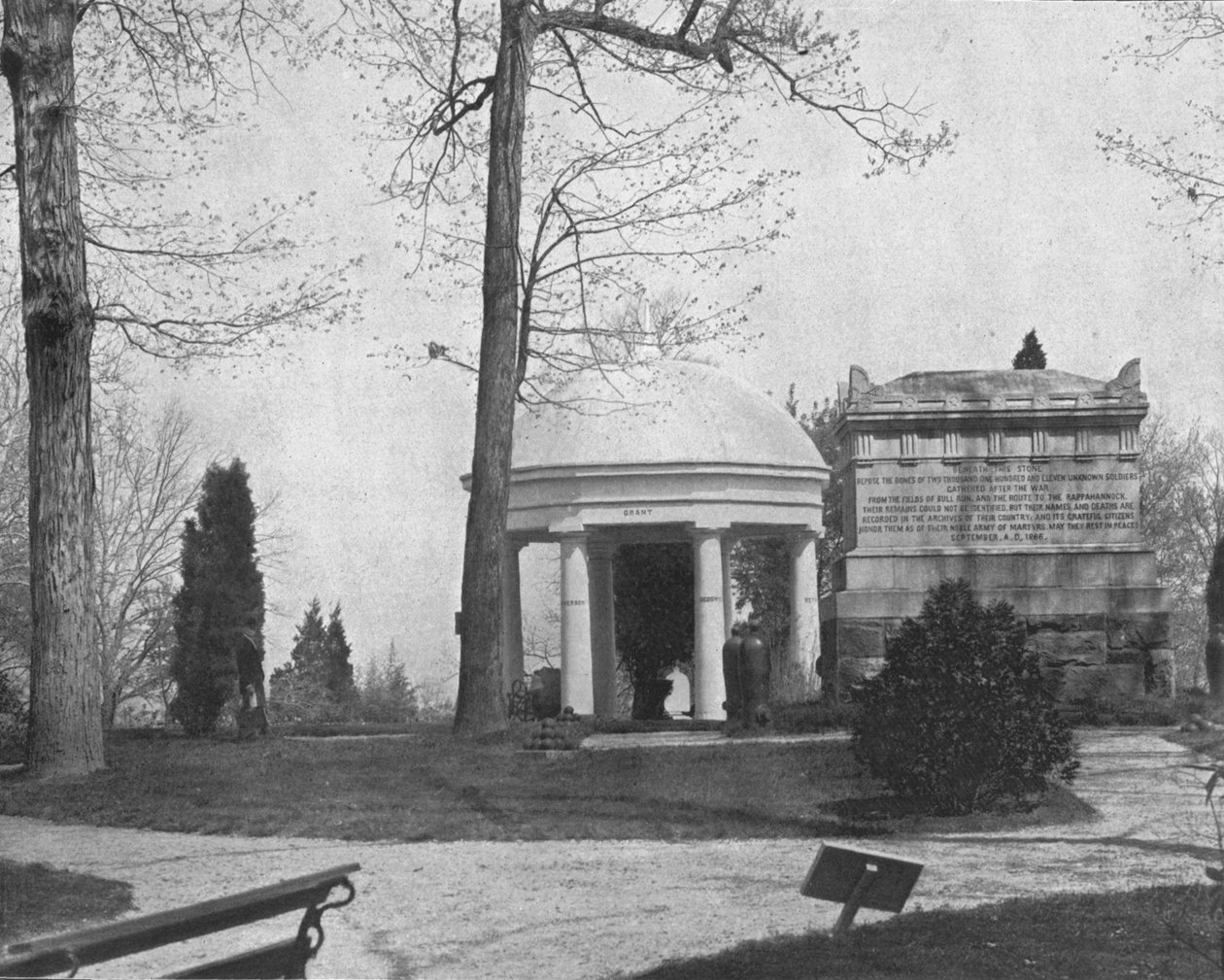 Arlingtonský národní hřbitov, Virginie, USA, c1900. od Unbekannt