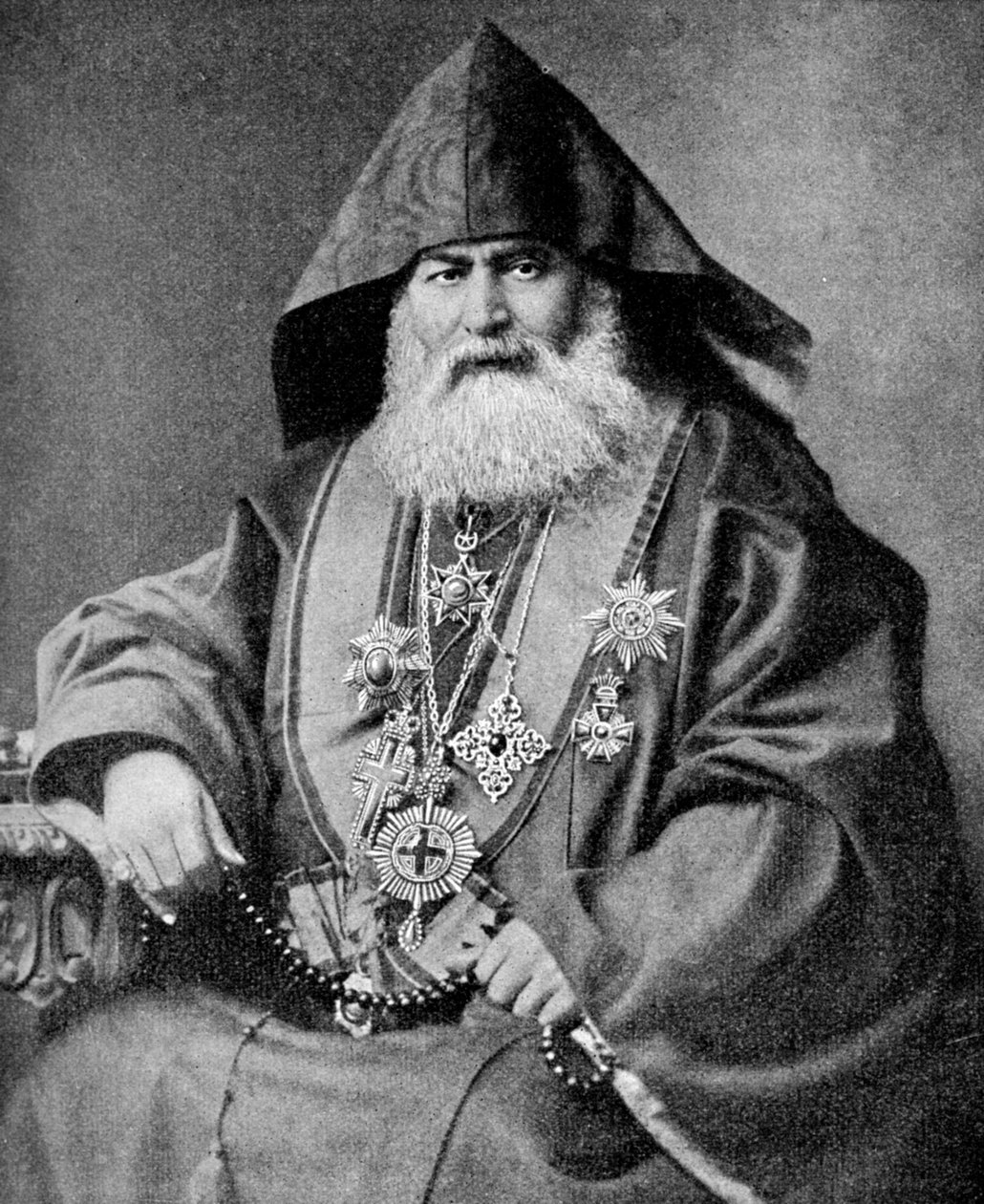 Arménský patriarcha, vůdce nejstarší národní křesťanské církve, 1922 od Unbekannt