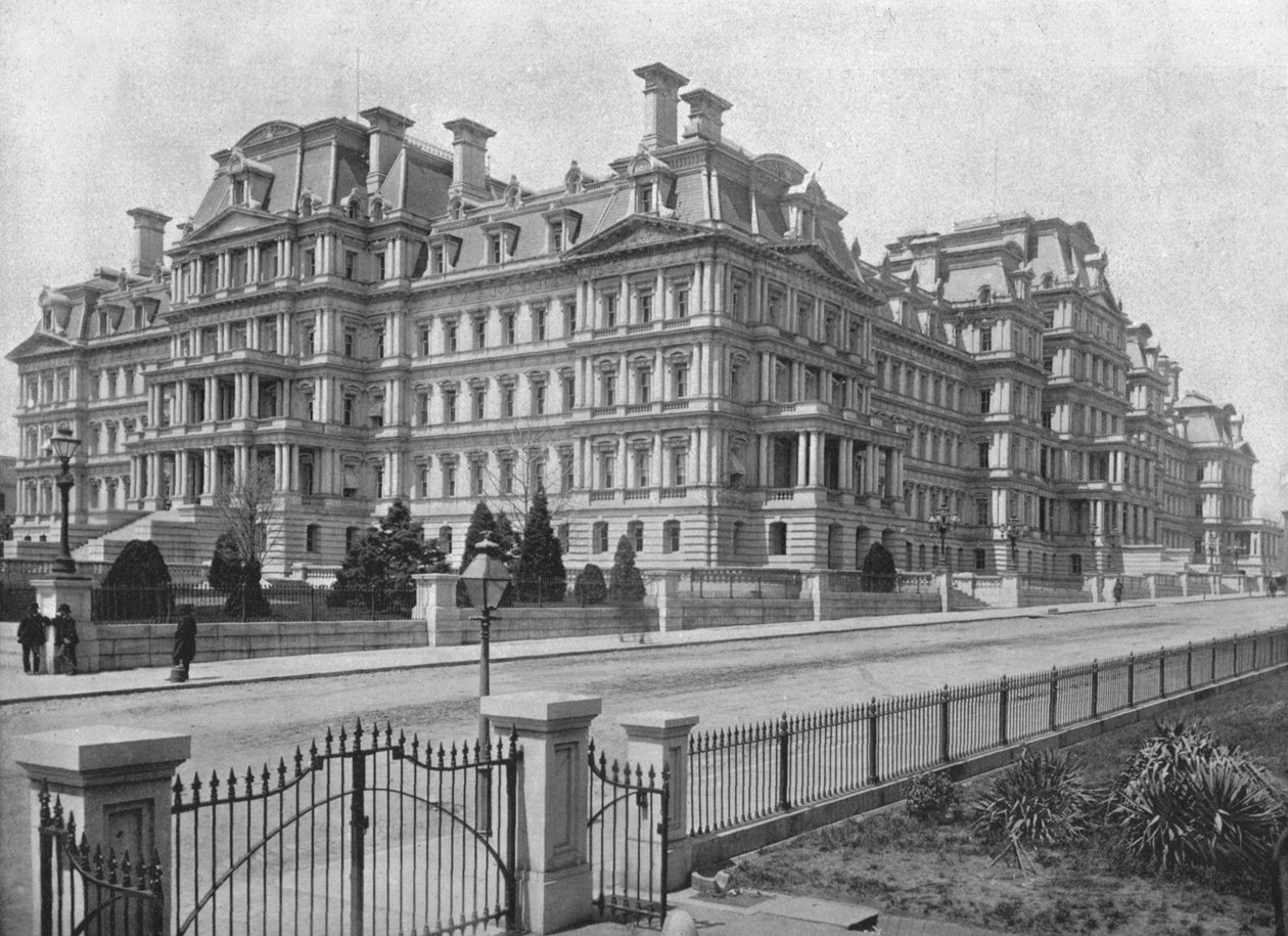 Army and Navy Building, Washington DC, USA, c1900. od Unbekannt