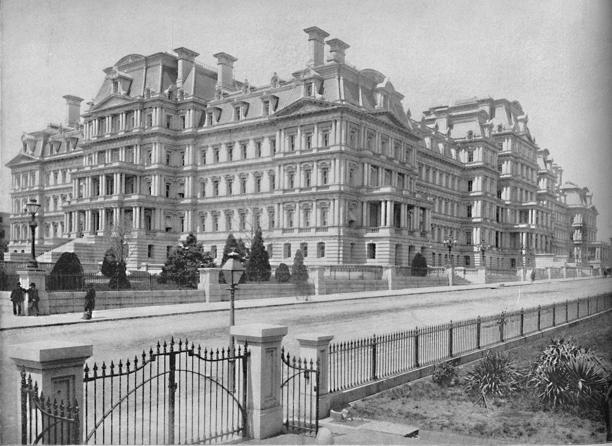 Budova armády a námořnictva, Washington, DC, c1897. od Unbekannt