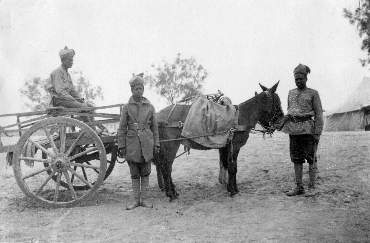 Army service corp, Howshera, 1917 od Unbekannt