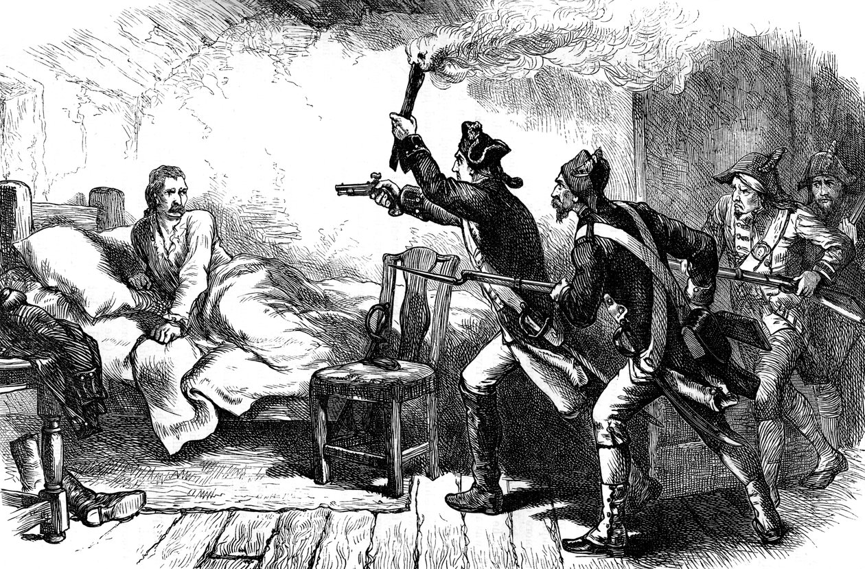 Zatčení generála Richarda Prescotta, 1777 c1880 od Unbekannt
