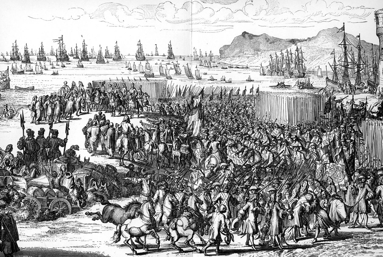 Příjezd Viléma Oranžského do Anglie, 5. listopadu 1688, 1903 od Unbekannt