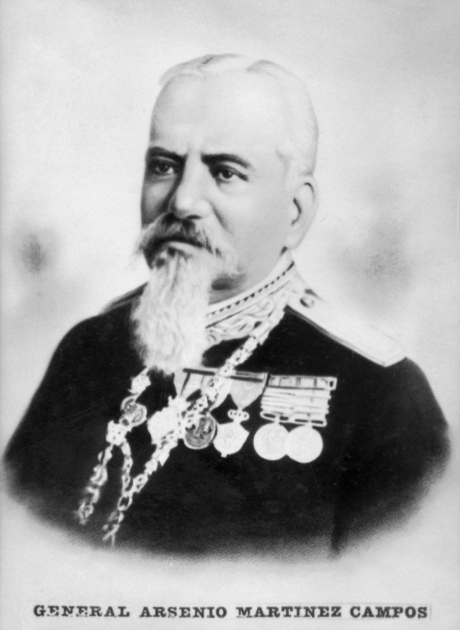 Arsenio Martinez Campos, narozen 1821, c1910 od Unbekannt