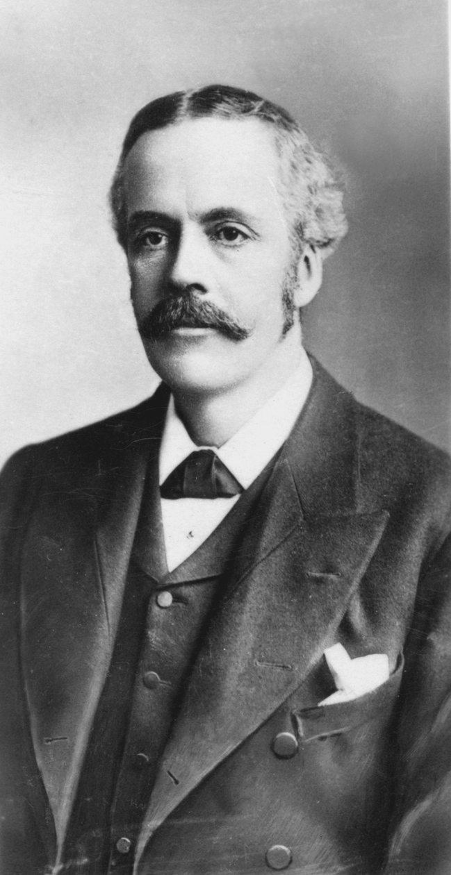 Arthur James Balfour 1848-1930, britský státník a filozof skotského původu od Unbekannt