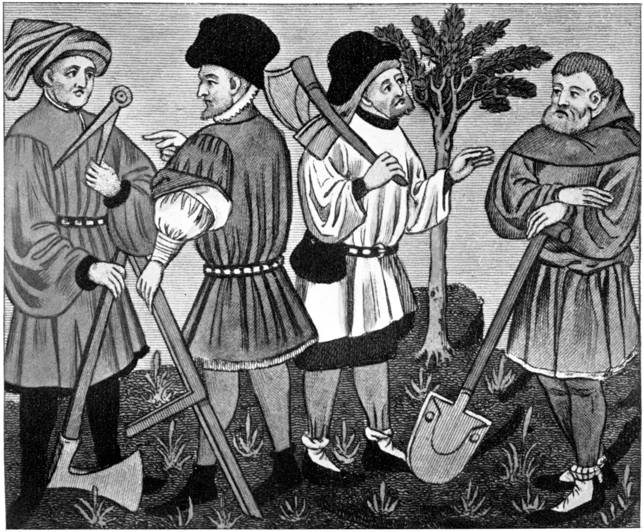 Umělci, 15. století, 1910 od Unbekannt