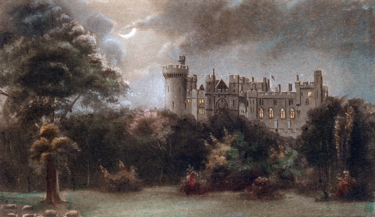 Hrad Arundel, Arundel, Západní Sussex, 20. až 40. léta 20. století od Unbekannt