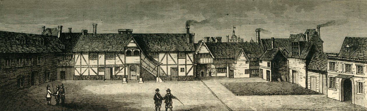 Arundelův dům na jih, 17. století, 1881. od Unbekannt