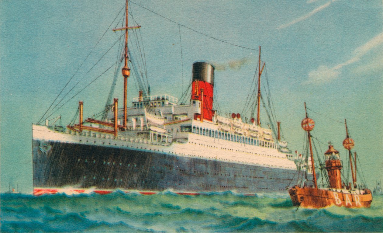 Ascania, Cunard White Star, 20. léta 20. století od Unbekannt