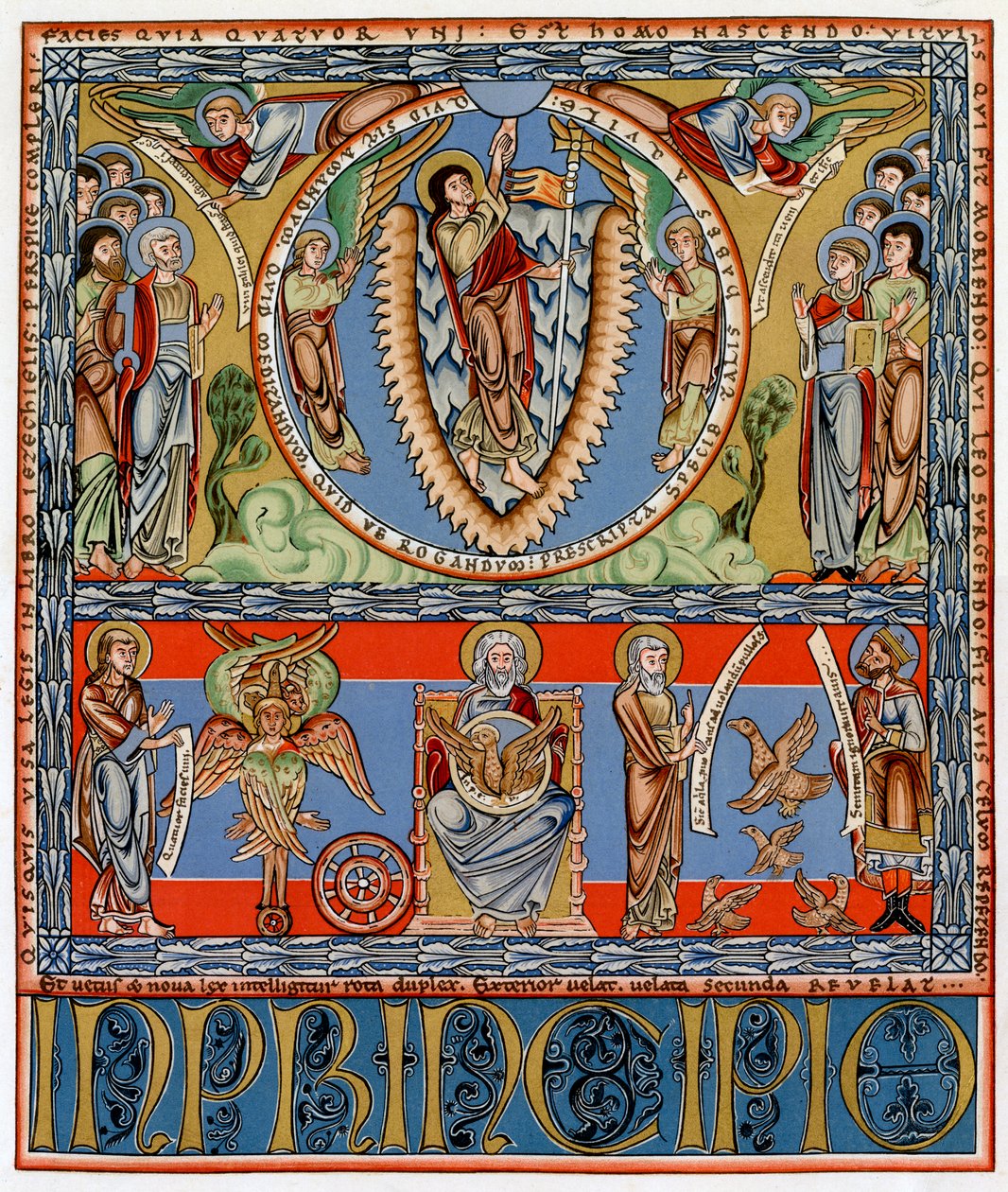 Nanebevstoupení, c1155 od Unbekannt