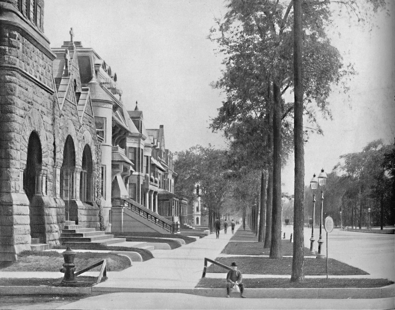 Ashland Avenue, Chicago, c1897. od Unbekannt