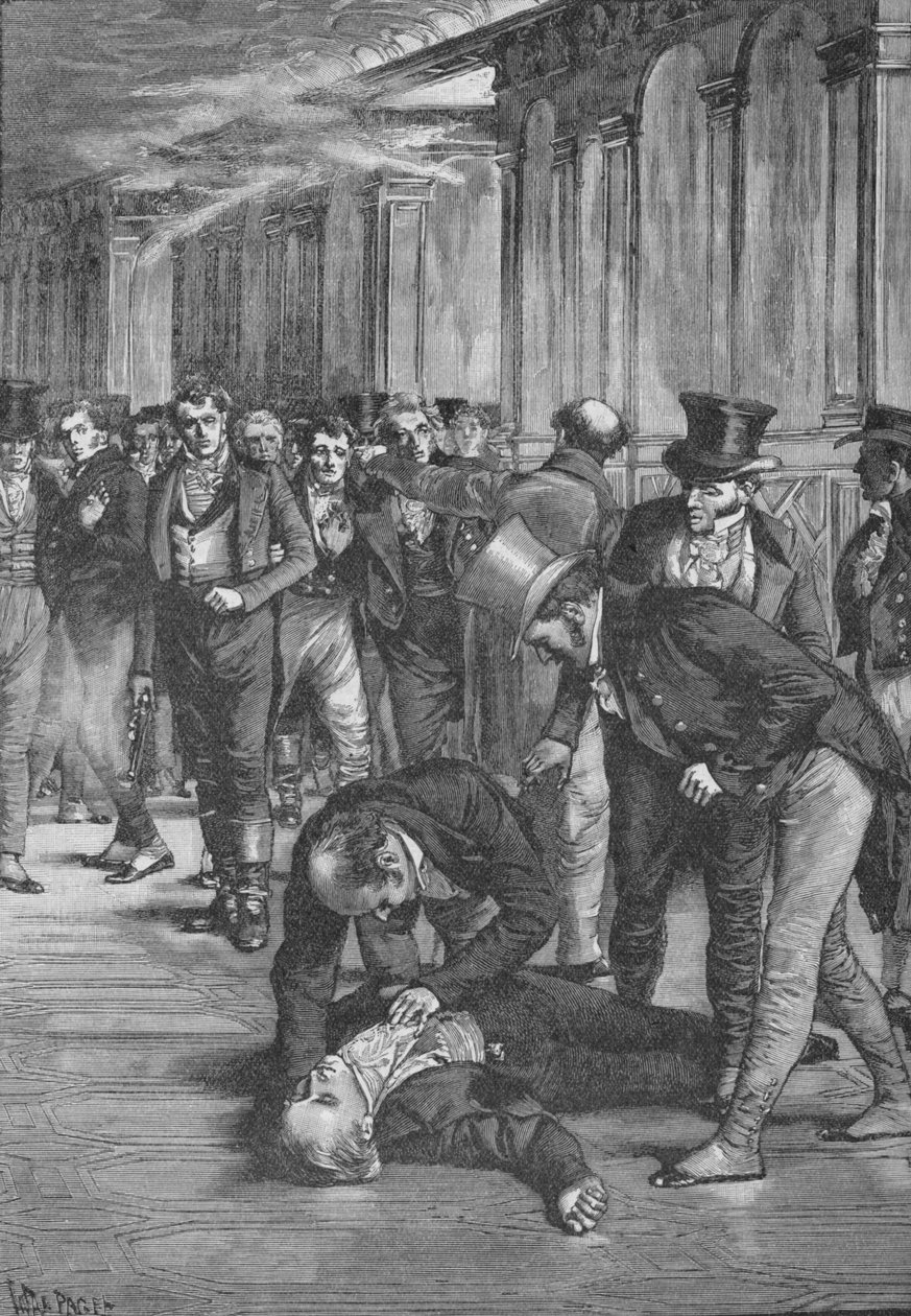 Atentát na Spencera Percevala, 1812 1906 od Unbekannt