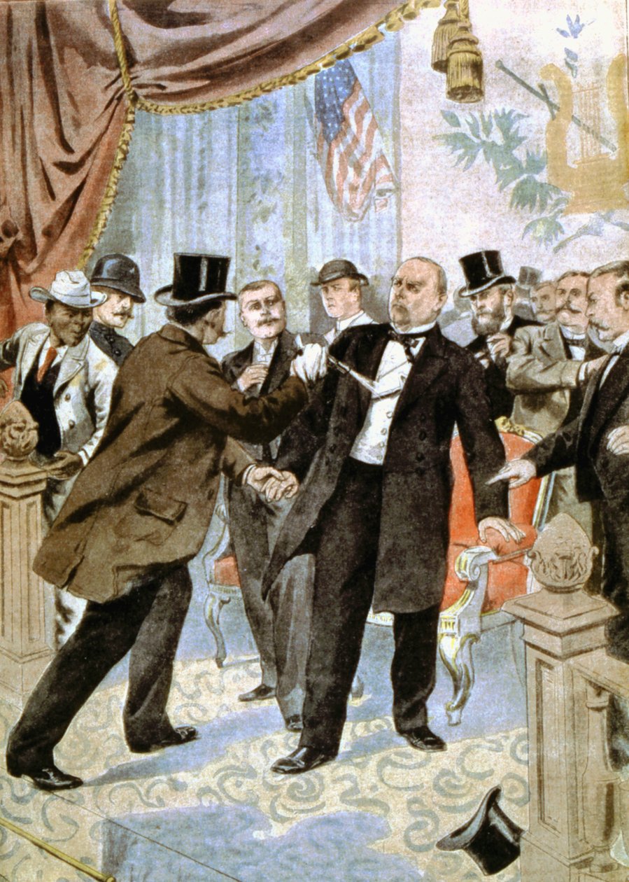 Atentát na Williama McKinleyho, 25. prezidenta USA, 1901 od Unbekannt