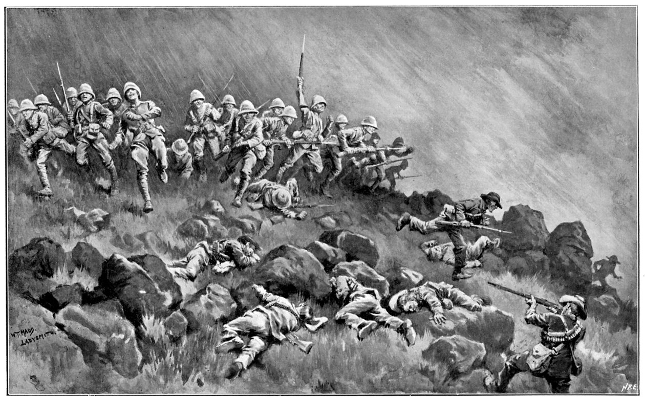 Útok na Wagon Hill, 2. búrská válka, 6. ledna 1900 od Unbekannt