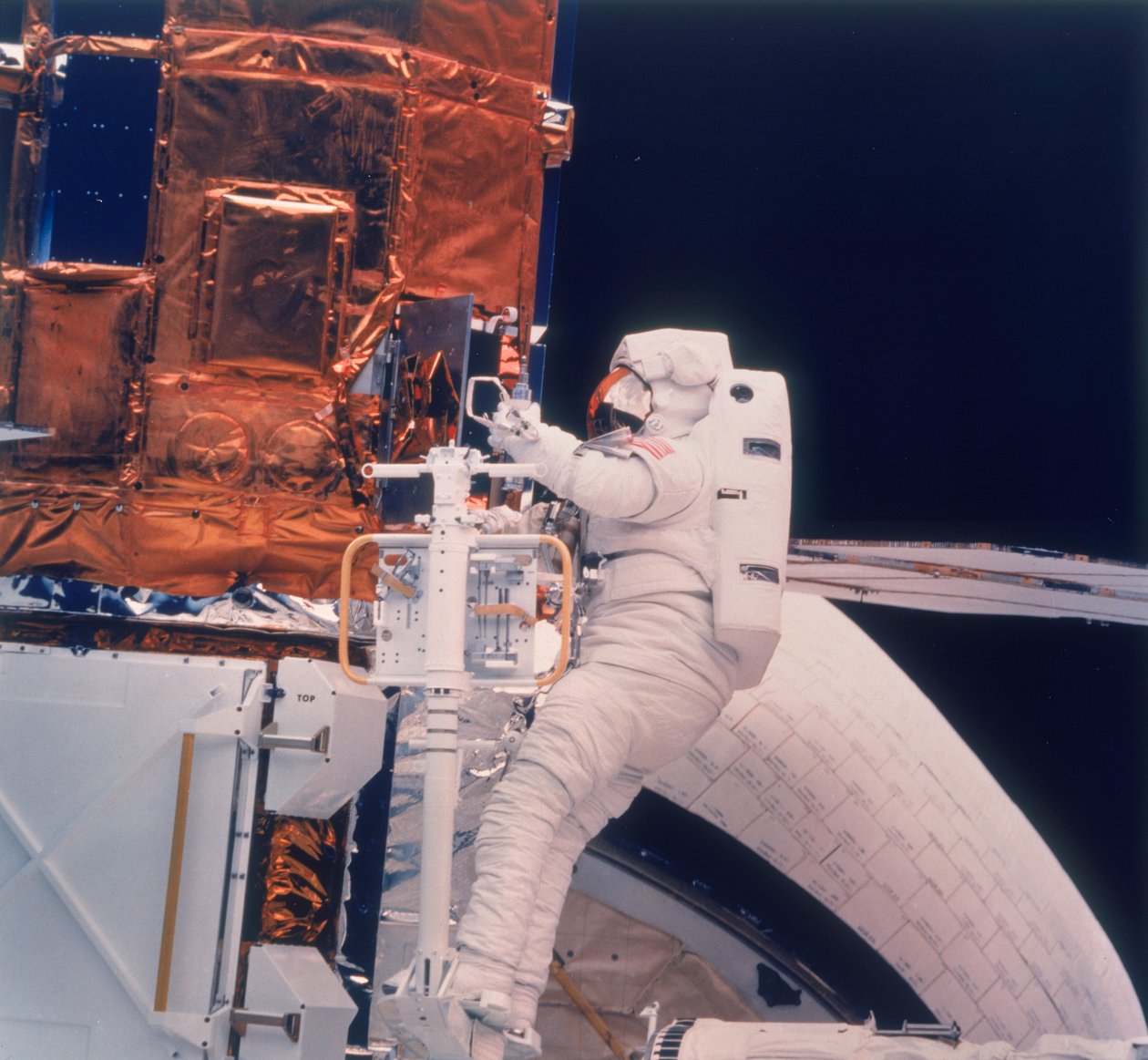 Astronaut na misi raketoplánu 41-C, 1984 od Unbekannt
