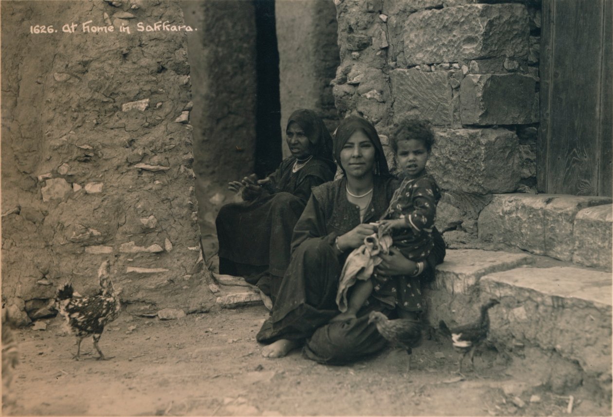 Doma v Sakkáře, Egypt, 1936 od Unbekannt