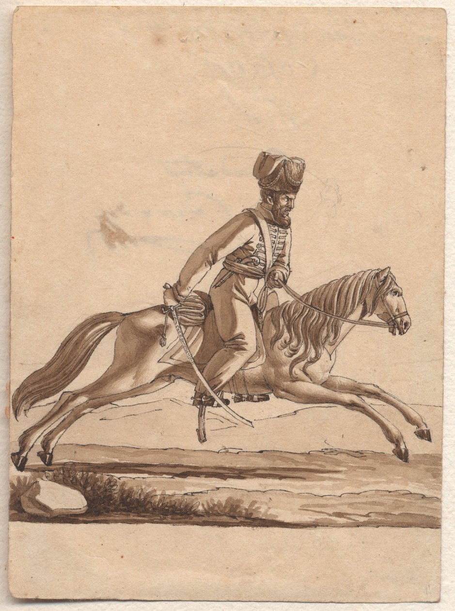 Ataman kozáků, 1818 od Unbekannt